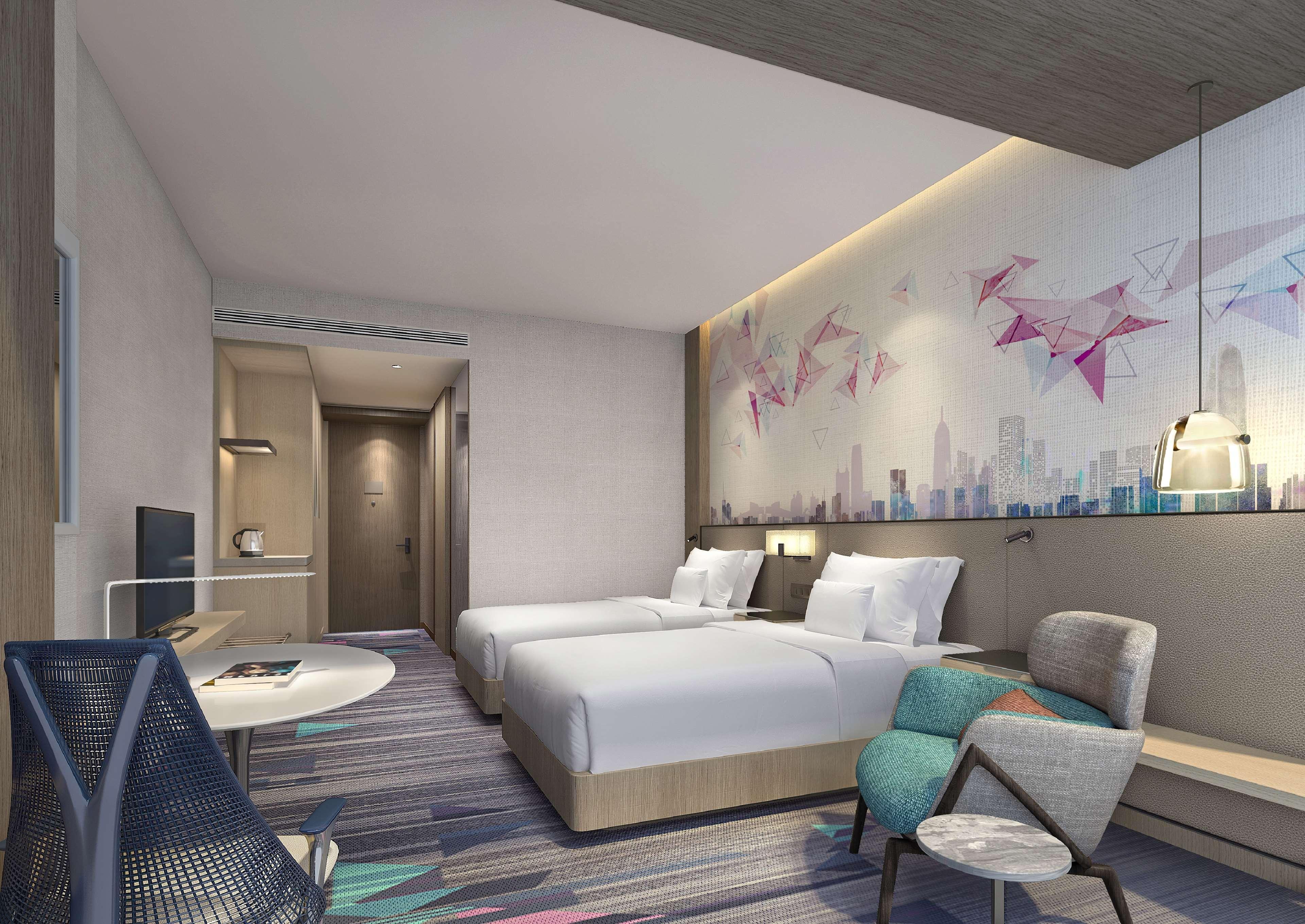 Hilton Garden Inn Shenzhen World Exhibition & Convention Center Exteriör bild